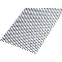 Rothley Perforated Steel Stretched Metal Sheet - 250 x 500 x 2.80mm