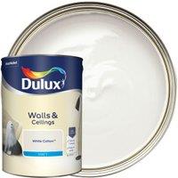 Dulux Matt Emulsion Paint - White Cotton - 5L