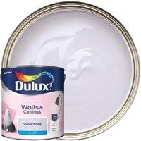 Dulux Matt Emulsion Paint - Violet White - 2.5L