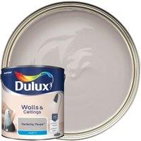 Dulux Matt Emulsion Paint - Perfectly Taupe - 2.5L
