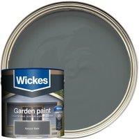 Wickes Garden Colour Matt Wood Treatment - Natural Slate - 2.5L
