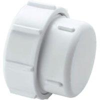 McAlpine T23U White Blanking Cap - 38mm
