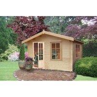 Shire Bucknells Log Cabin - 10 x 8ft