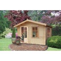 Shire Bucknells Log Cabin - 10 x 12ft
