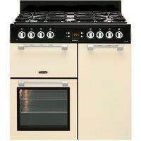 Leisure Cookmaster 90cm Dual Fuel Range Cooker - Cream