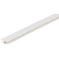Wickes White PVCu Joint Bead - 10 x 350 x 2500mm
