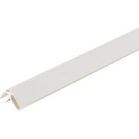 Wickes White PVCu Universal Corner - 30 x 30 x 2500mm