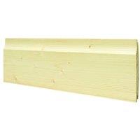Wickes Softwood Shiplap Cladding - 12 x 121 x 1800mm - Pack of 5