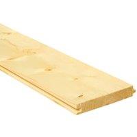 Wickes PTG Timber Floorboards - 18mm x 119mm x 2400mm
