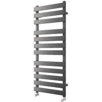 Towelrads Haven Flat Panel Designer Anthracite Towel Radiator - 800 x 500mm