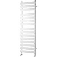 Towelrads Haven Flat Panel Designer White Towel Radiator - 800 x 500mm
