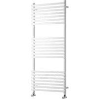 Towelrads Invent Square White Heated Towel Rail Radiator - 750 x 500mm