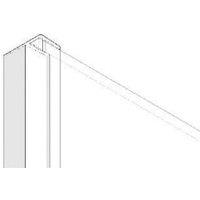 Wickes Shower Screen Angled Side Seal - 6mm x 2000mm