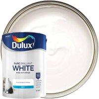Dulux Matt Emulsion Paint - Pure Brilliant White - 5L
