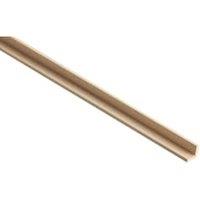 Wickes Light Hardwood Square Corner Moulding - 21 x 21 x 2400mm