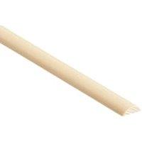 Wickes Pine Half Round Moulding - 16 x 4 x 2400mm