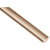 Wickes White Oak Scotia Moulding - 15 x 15 x 2400mm