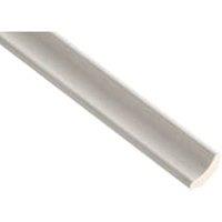 Wickes Primed White Scotia Moulding - 18 x 18 x 2400mm