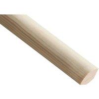 Wickes Pine Quadrant Moulding - 21 x 21 x 2400mm