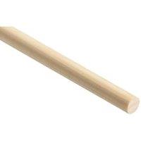 Wickes Pine Dowel Moulding - 9 x 9 x 900mm