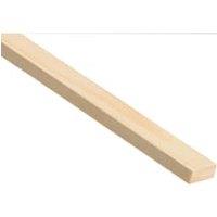 Wickes Pine Stripwood Moulding - 10 x 25 x 2400mm