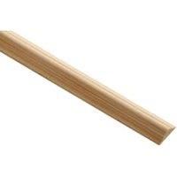 Wickes Pine Double Astragal Moulding - 21 x 8 x 2400mm