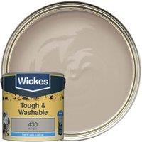 Wickes Tough & Washable Matt Emulsion Paint - Earl Grey No.430 - 2.5L