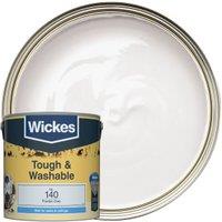 Wickes Tough & Washable Matt Emulsion Paint - Powder Grey No.140 - 2.5L