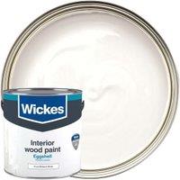 Wickes Eggshell Wood & Metal Paint - Pure Brilliant White - 2.5L