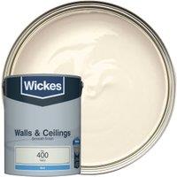Wickes Vinyl Matt Emulsion Paint - Ivory No.400 - 5L