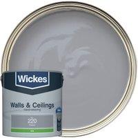 Wickes Vinyl Silk Emulsion Paint - Pewter No.220 - 2.5L