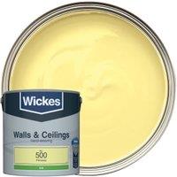 Wickes Vinyl Silk Emulsion Paint - Primrose No.500 - 2.5L