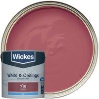 Wickes Vinyl Matt Emulsion Paint - Maroon No.715 - 2.5L