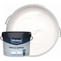 Wickes Vinyl Matt Emulsion Paint - Pure Brilliant White - 10L