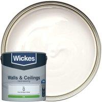 Wickes Vinyl Silk Emulsion Paint - Pure Brilliant White No.0 - 2.5L