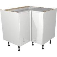 Wickes Madison White Corner Base Unit - 925mm