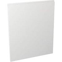 Wickes Madison White Gloss Handleless Appliance Door (B) - 600 x 731mm