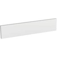 Wickes Madison White Gloss Handleless Appliance Door - 600 x 131mm