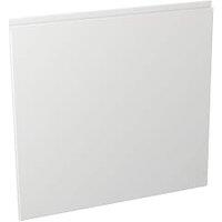 Wickes Madison White Gloss Handleless Appliance Door (C) - 600 x 584mm