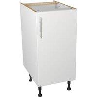 Wickes Orlando White Slab Base Unit - 400mm