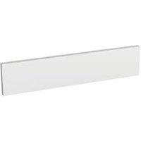 Wickes Orlando White Gloss Slab Appliance Door - 600 x 131mm