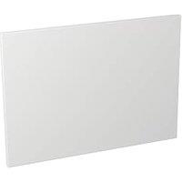 Wickes Orlando White Gloss Slab Appliance Door (D) - 600 x 437mm