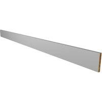 Wickes Orlando/Madison Grey Gloss Continuous Plinth - 2.6m