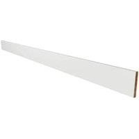 Wickes Orlando/Madison White Gloss Continuous Plinth - 2.6m