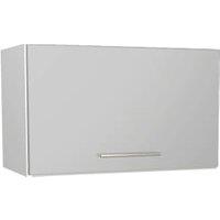 Wickes Orlando Grey Slab Narrow Wall Unit - 600mm