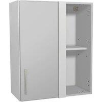 Wickes Orlando Grey Slab Corner Wall Unit - 600mm