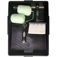 Shed & Fence Brush & 4in Roller Set