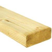 Wickes C16 Treated Kiln Dried Timber - 45 x 120 x 4800mm