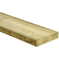 Wickes C16 Treated Kiln Dried Timber - 45 x 220 x 3600mm