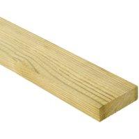 Wickes Treated Sawn Timber - 22 x 75 x 2400mm